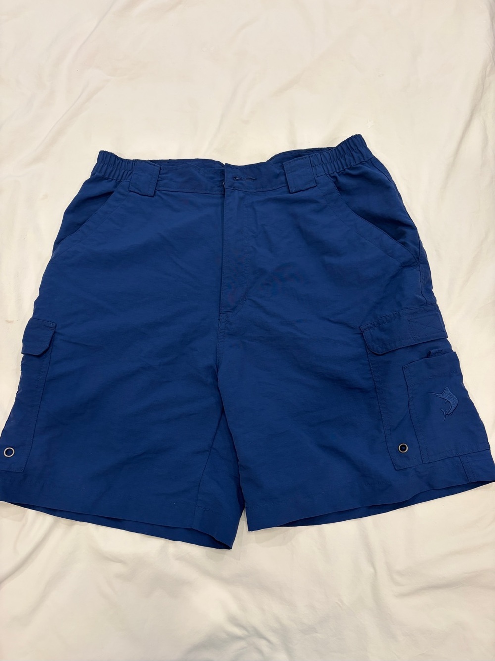 Reel Legends Royal Blue Men's Cargo Shorts